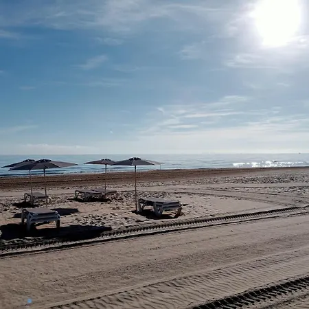 Increibles Vistas Al Mar, Montana, Con A-a, Piscina, Parking, Calefaccion- Galardon Excelencia 2024-2025 Апартаменты Playa de Gandia